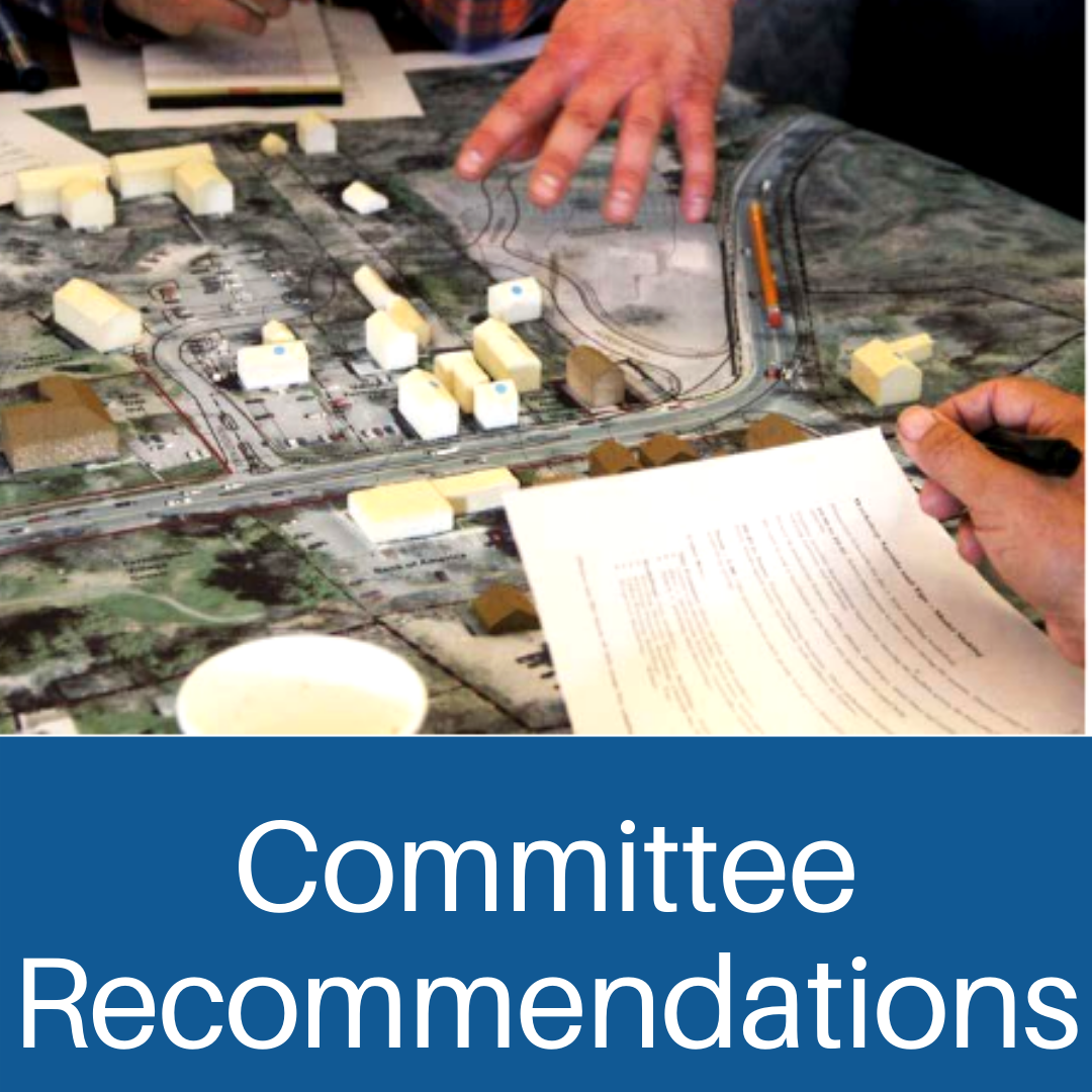 Committee Recommendations